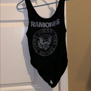 Band inspired bodysuit